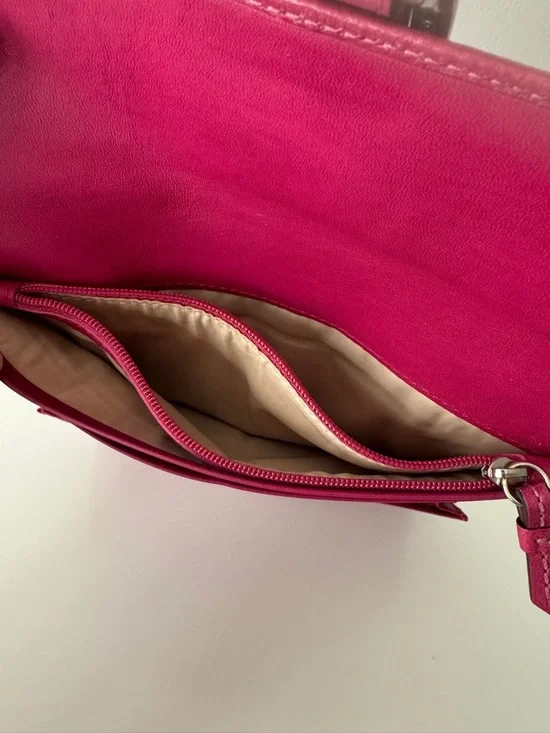 Y2K Coach Soho Signature Long Wallet - Pink - Picture 7 of 10